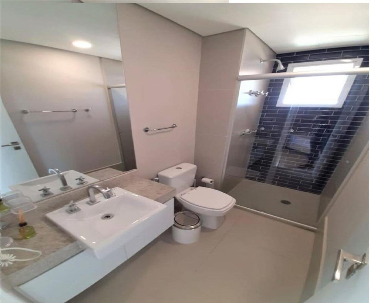 Apto Top Com Vista Pro Mar Em Condominio Completo Em Frente A Praia! Santos  Luaran gambar