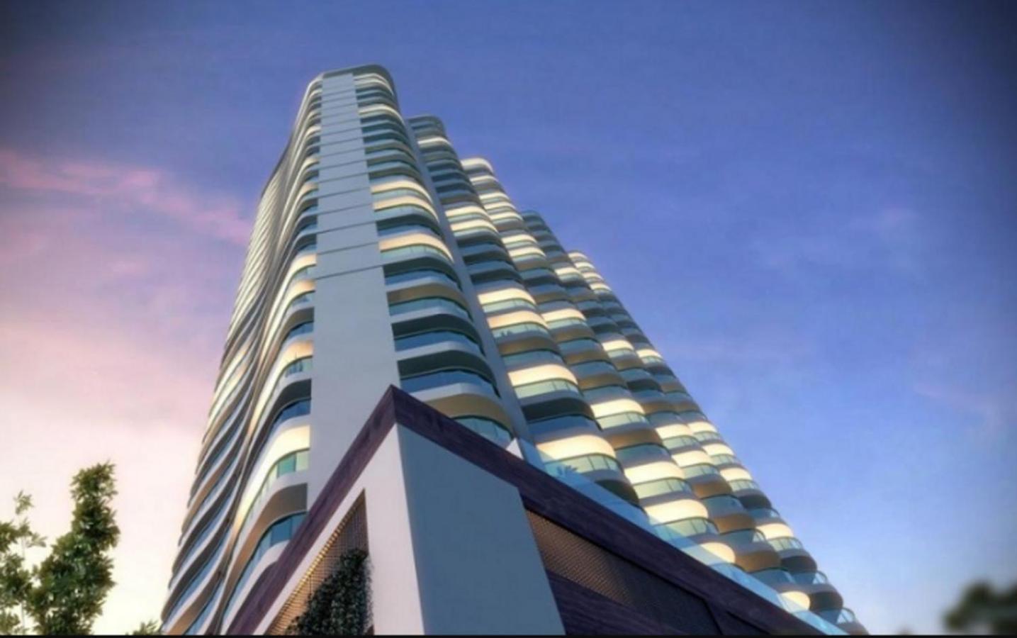 Apto Top Com Vista Pro Mar Em Condominio Completo Em Frente A Praia! Santos  Luaran gambar